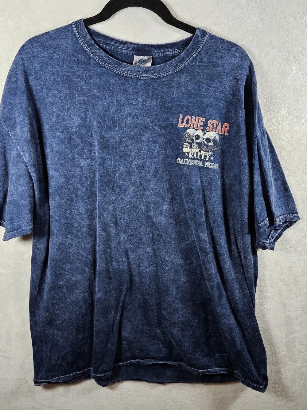 Lone Star Rally Galveston Texas 2018 Skull Graphic T-Shirt Size 2XL
